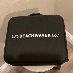 Beachwaver Co. Black Travel Case with multi barrels NWOT